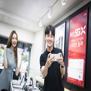 SK텔레콤, 세계 최초 5G 가입자 100만 명 돌파